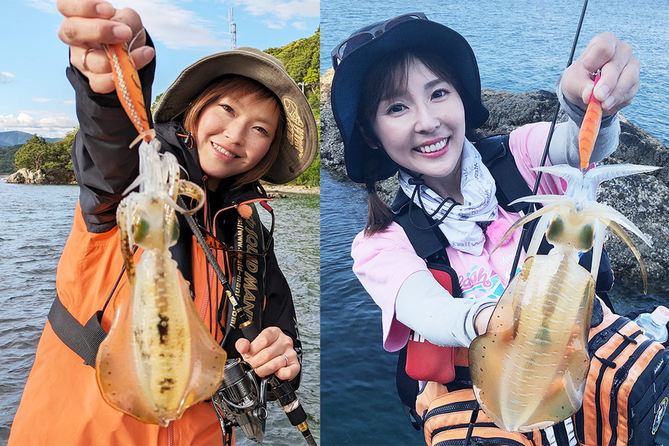 Squid Squad 6 オフシーズンでも楽しみ尽くす!イカにこだわる夏の女子二人旅