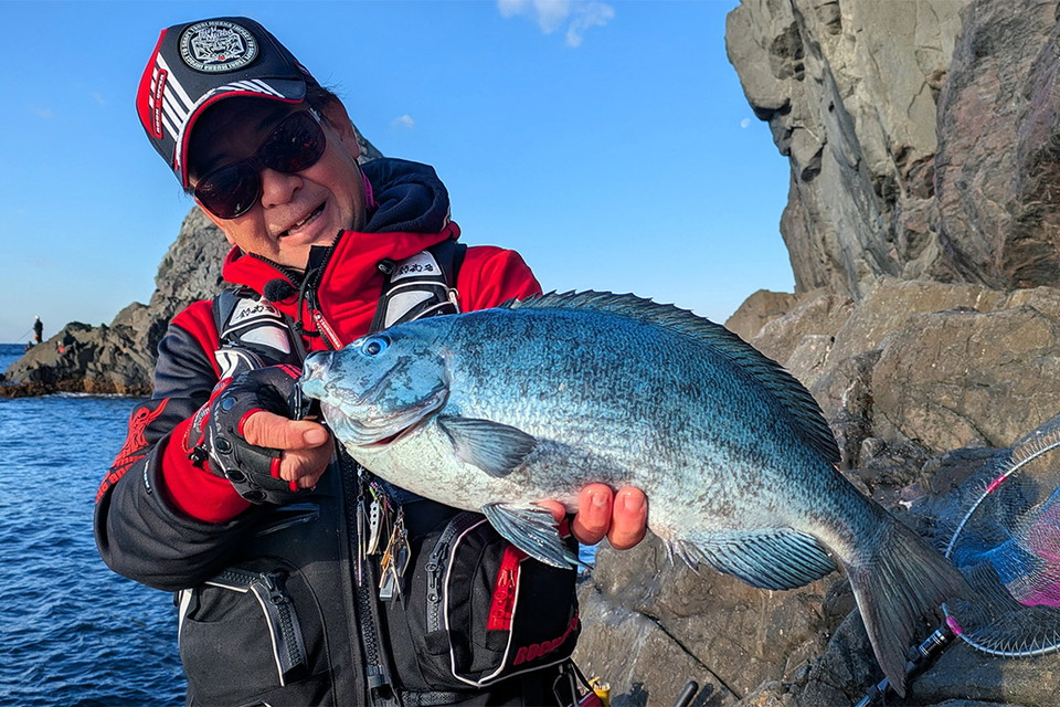 楽釣楽磯宣言 88　寒グレシーズン終盤戦、中泊エリアで50センチオーバーにリベンジマッチ！